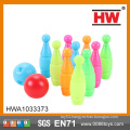 High Quality 12CM Kids Plastic Toy Ten Pin Bowling